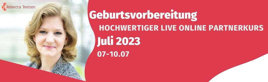 Geburtsvorbereitung Juli 2023 - Hebamme Lüneburg - Hebamme Rebecca Teetzen