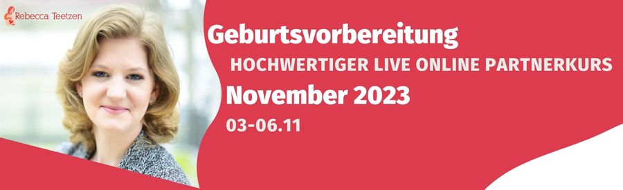Geburtsvorbereitung November 2023 - Hebamme Lüneburg - Hebamme Rebecca Teetzen