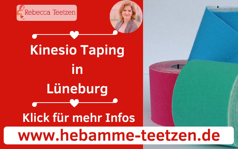 Hebamme Lüneburg - Kinesio Taping Schwangerschaft - Kinesio Taping Lüneburg - Rebecca Teetzen